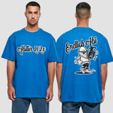 1060 "Endlich Abi" Abschluss Oversize T-Shirt beidseitig bedruckt